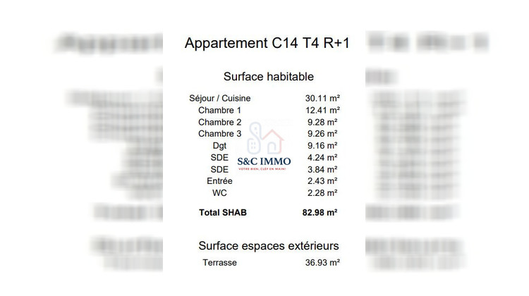 Ma-Cabane - Vente Appartement Boissy-Saint-Léger, 82 m²