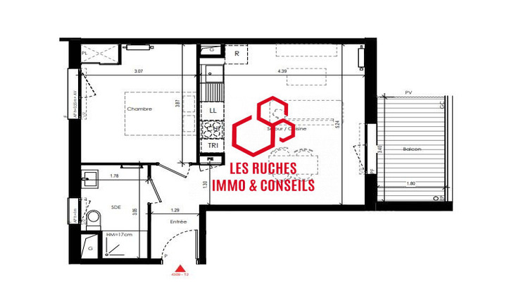 Ma-Cabane - Vente Appartement Bondoufle, 43 m²