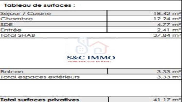 Ma-Cabane - Vente Appartement Bondoufle, 37 m²