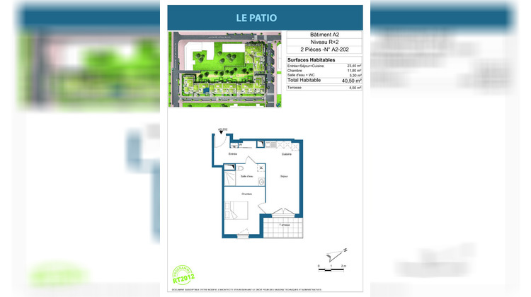 Ma-Cabane - Vente Appartement BONDY, 40 m²