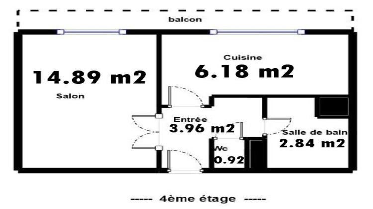 Ma-Cabane - Vente Appartement Bondy, 29 m²