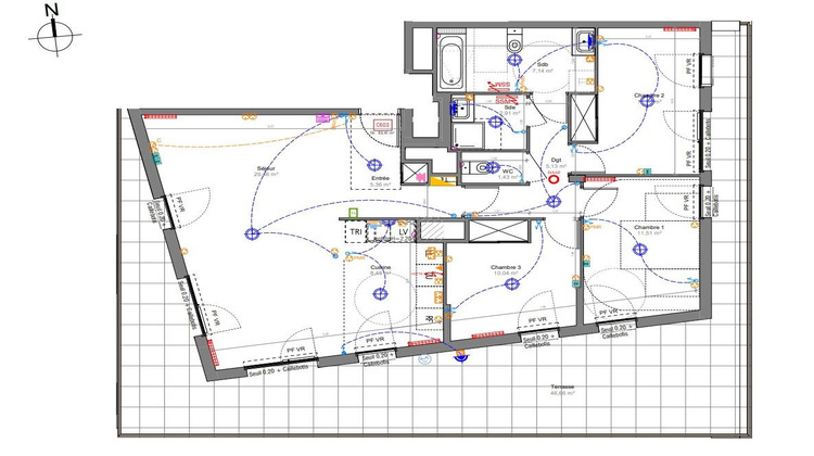 Ma-Cabane - Vente Appartement BONDY, 93 m²