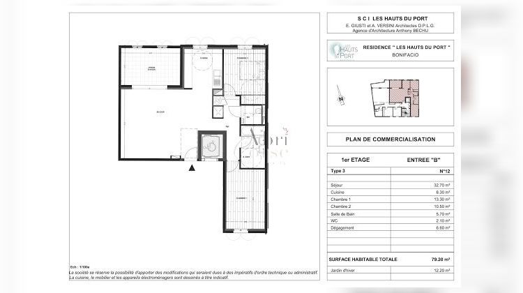 Ma-Cabane - Vente Appartement Bonifacio, 79 m²