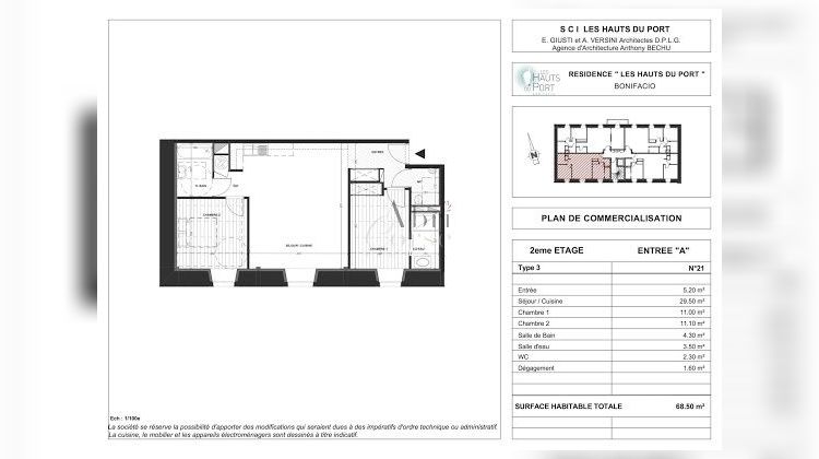 Ma-Cabane - Vente Appartement Bonifacio, 68 m²