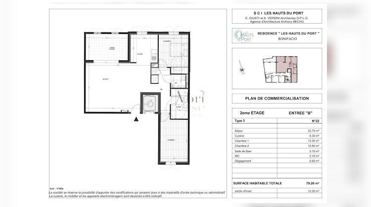 Ma-Cabane - Vente Appartement Bonifacio, 79 m²