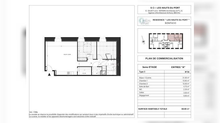 Ma-Cabane - Vente Appartement Bonifacio, 68 m²