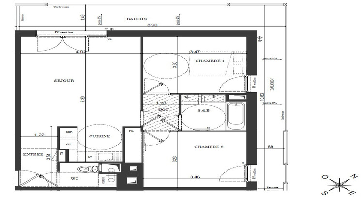 Ma-Cabane - Vente Appartement BONNE, 62 m²