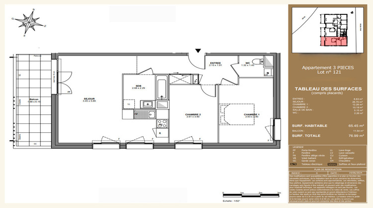 Ma-Cabane - Vente Appartement BONS-EN-CHABLAIS, 65 m²