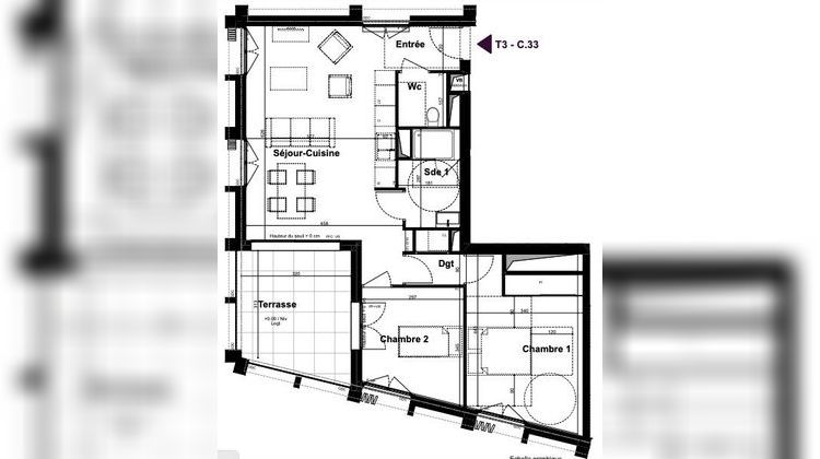 Ma-Cabane - Vente Appartement Bordeaux, 65 m²