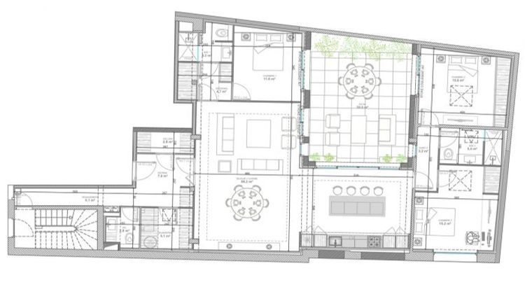 Ma-Cabane - Vente Appartement Bordeaux, 141 m²