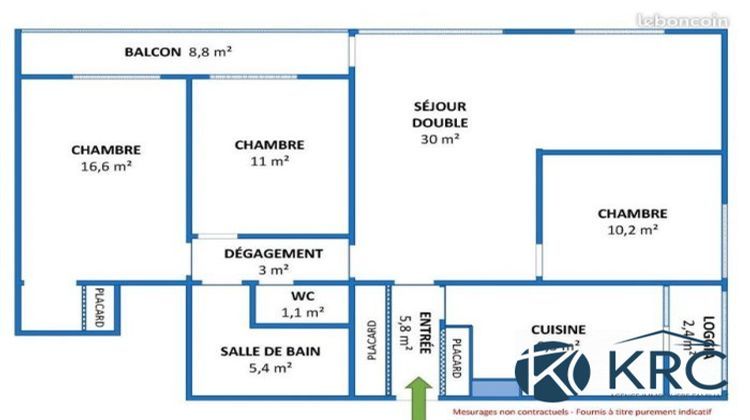 Ma-Cabane - Vente Appartement Bordeaux, 92 m²