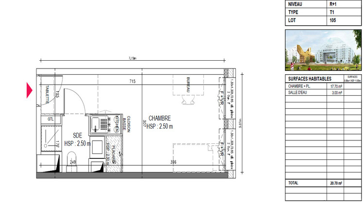 Ma-Cabane - Vente Appartement BORDEAUX, 20 m²