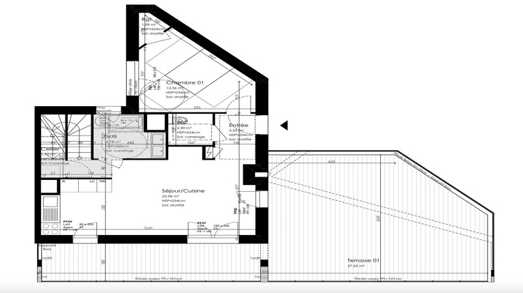 Ma-Cabane - Vente Appartement Bordeaux, 85 m²