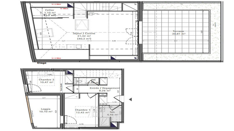 Ma-Cabane - Vente Appartement Bordeaux, 70 m²