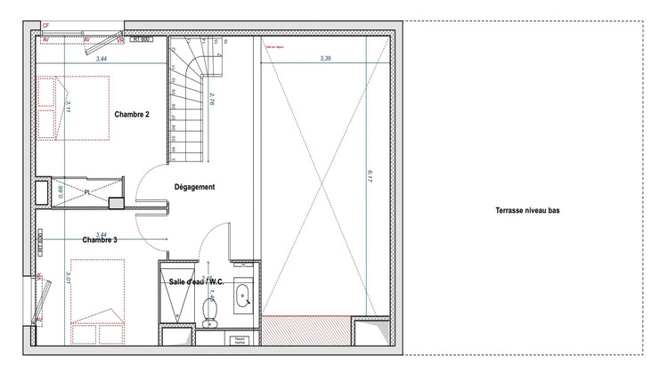 Ma-Cabane - Vente Appartement Bordeaux, 93 m²