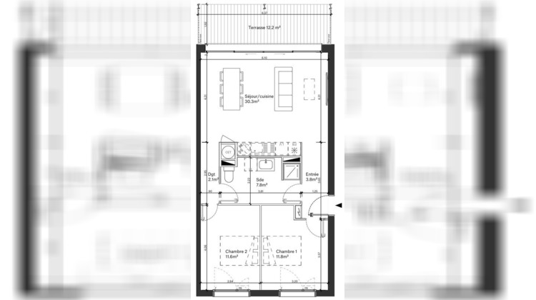 Ma-Cabane - Vente Appartement Bordeaux, 67 m²