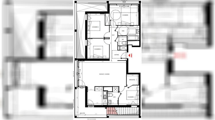 Ma-Cabane - Vente Appartement Bordeaux, 104 m²