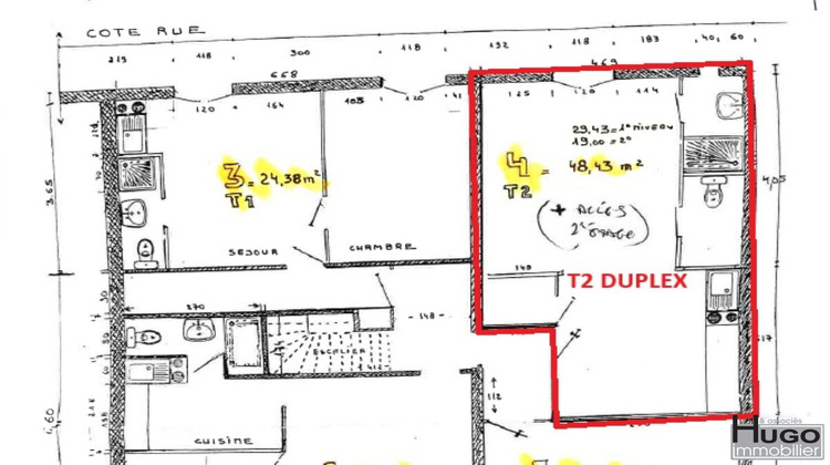 Ma-Cabane - Vente Appartement BORDEAUX, 48 m²