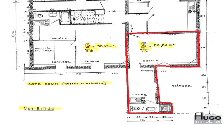 Ma-Cabane - Vente Appartement BORDEAUX, 22 m²