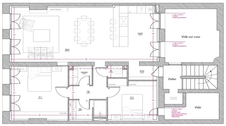 Ma-Cabane - Vente Appartement Bordeaux, 84 m²