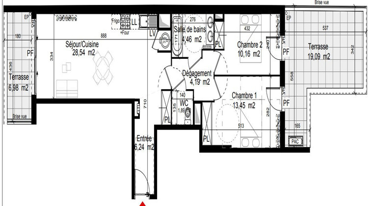 Ma-Cabane - Vente Appartement Bordeaux, 69 m²