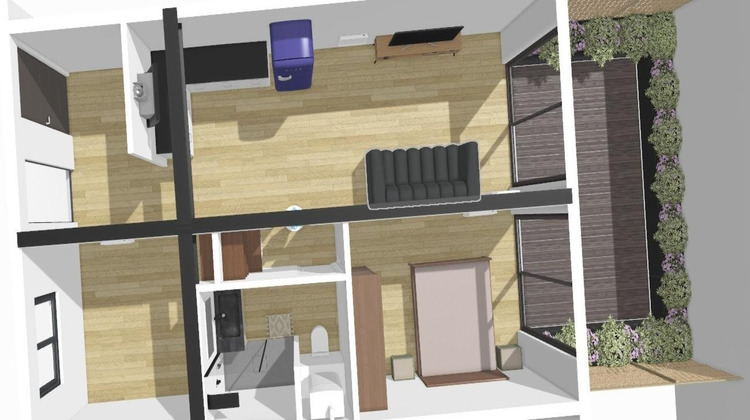 Ma-Cabane - Vente Appartement Bordeaux, 58 m²