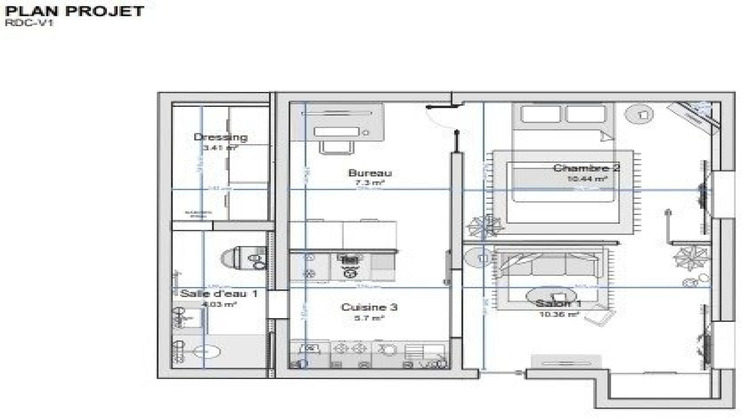 Ma-Cabane - Vente Appartement Bordeaux, 42 m²