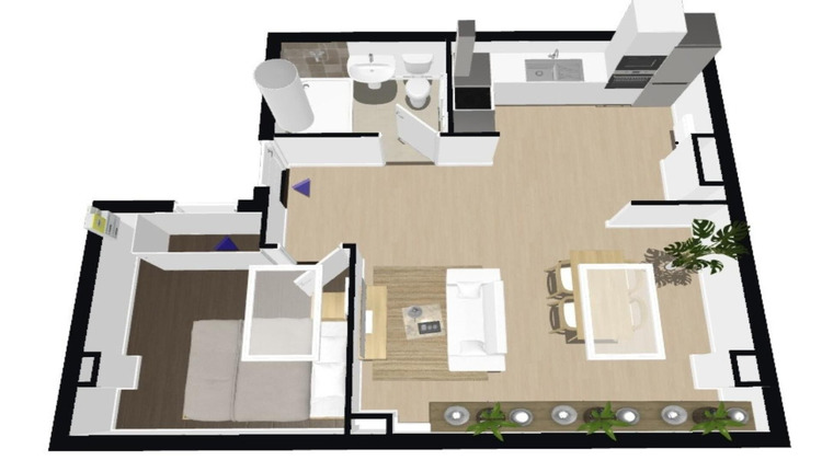 Ma-Cabane - Vente Appartement Bordeaux, 41 m²