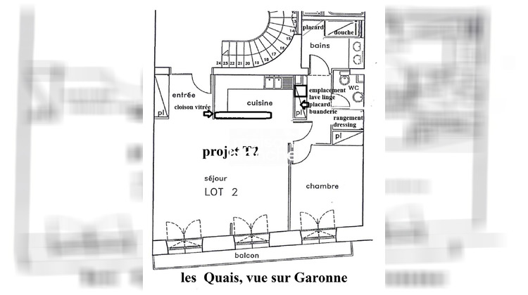Ma-Cabane - Vente Appartement Bordeaux, 57 m²