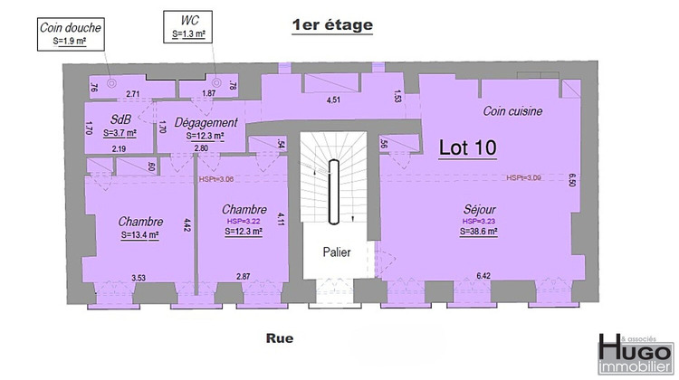 Ma-Cabane - Vente Appartement BORDEAUX, 86 m²