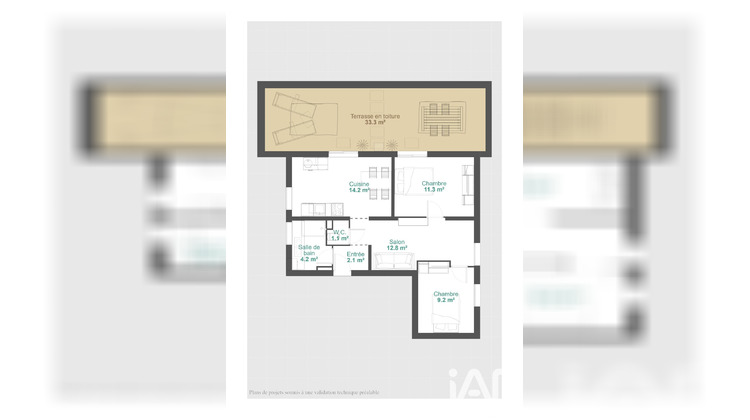 Ma-Cabane - Vente Appartement Bordeaux, 66 m²