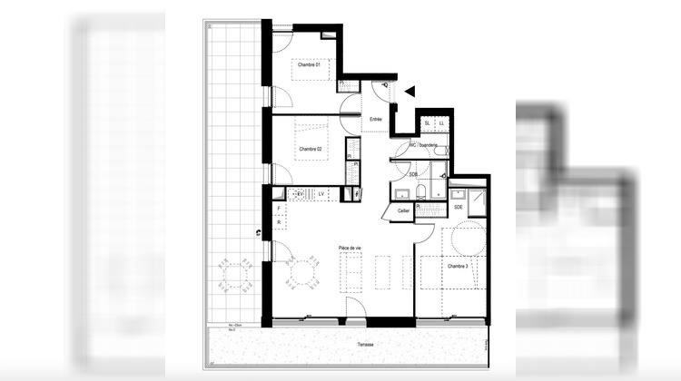 Ma-Cabane - Vente Appartement Bordeaux, 84 m²