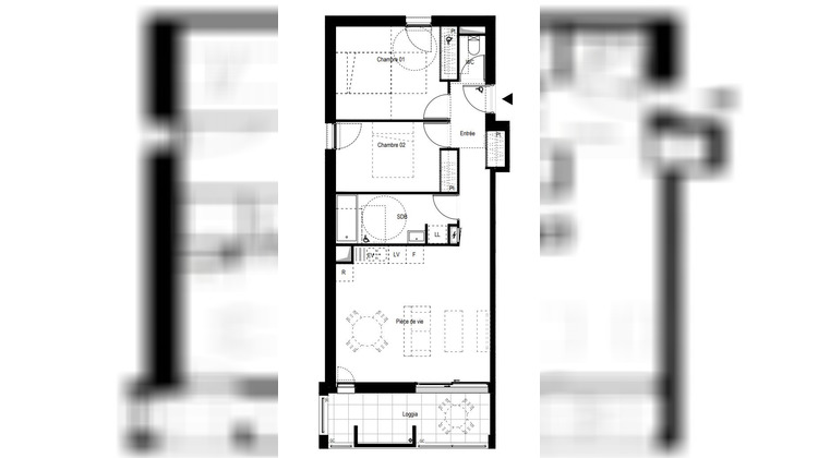 Ma-Cabane - Vente Appartement Bordeaux, 62 m²