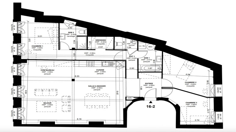 Ma-Cabane - Vente Appartement Bordeaux, 120 m²