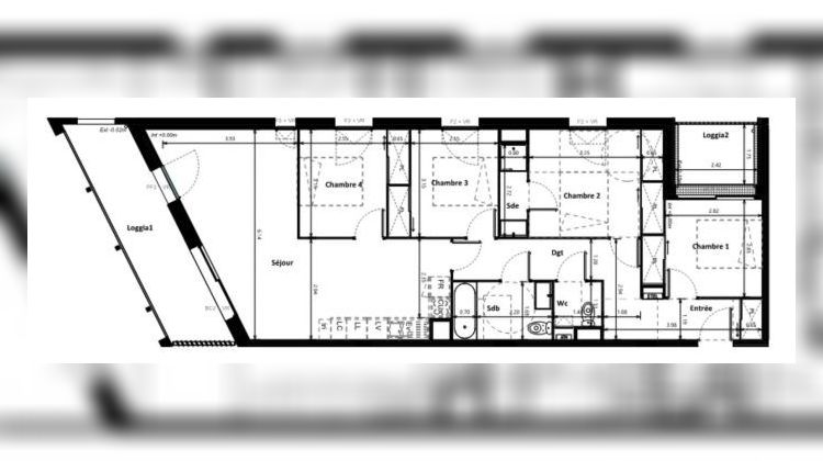 Ma-Cabane - Vente Appartement Bordeaux, 95 m²