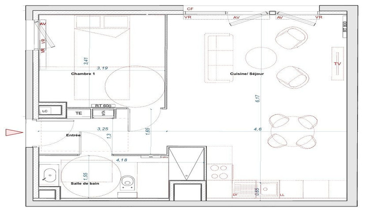 Ma-Cabane - Vente Appartement Bordeaux, 50 m²