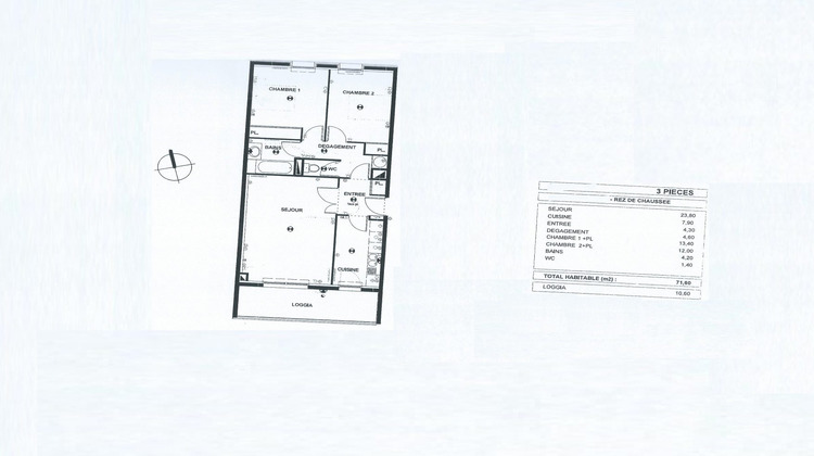Ma-Cabane - Vente Appartement Bordeaux, 71 m²