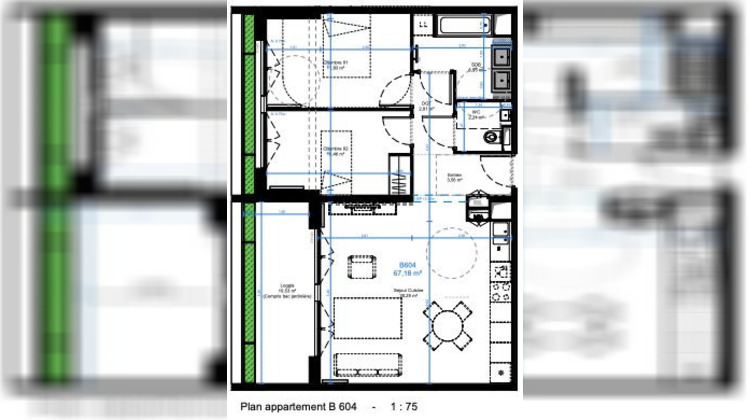 Ma-Cabane - Vente Appartement Bordeaux, 67 m²