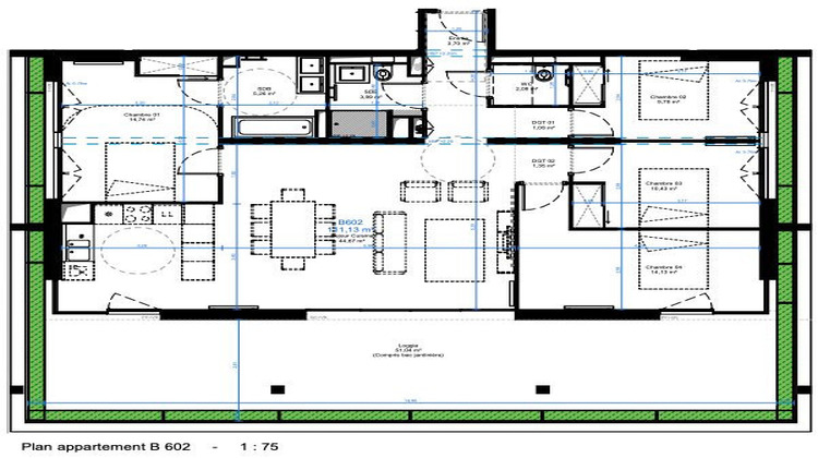 Ma-Cabane - Vente Appartement Bordeaux, 111 m²