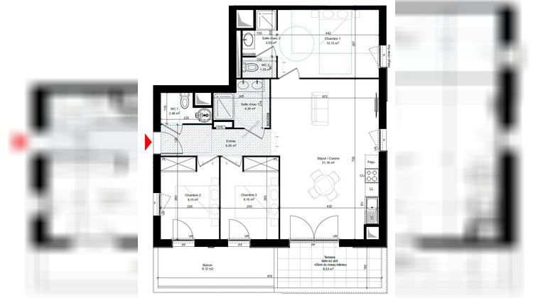 Ma-Cabane - Vente Appartement Bordeaux, 80 m²