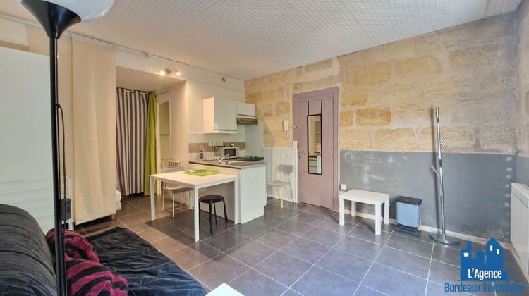 Ma-Cabane - Vente Appartement BORDEAUX, 27 m²