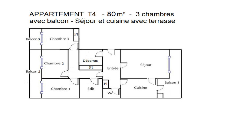 Ma-Cabane - Vente Appartement BORDEAUX, 79 m²