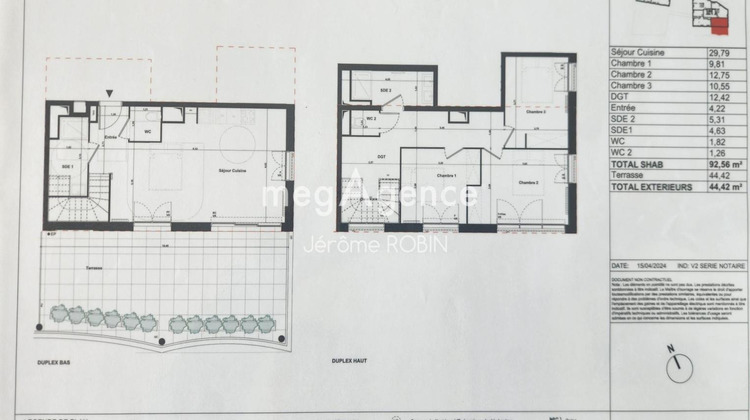 Ma-Cabane - Vente Appartement BORDEAUX, 93 m²