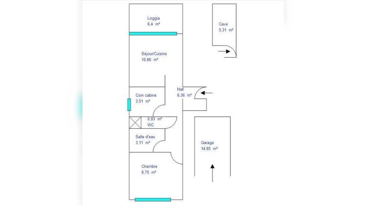 Ma-Cabane - Vente Appartement BORMES-LES-MIMOSAS, 32 m²