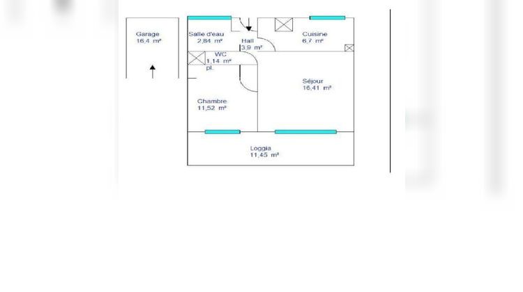 Ma-Cabane - Vente Appartement BORMES-LES-MIMOSAS, 42 m²