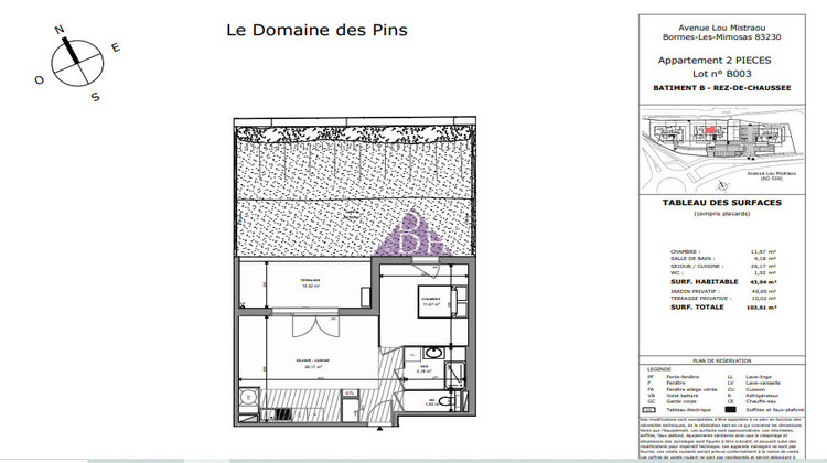 Ma-Cabane - Vente Appartement Bormes-les-Mimosas, 43 m²