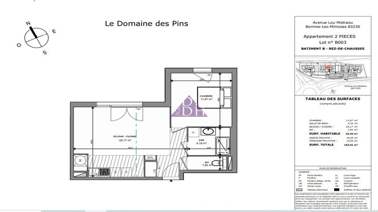 Ma-Cabane - Vente Appartement Bormes-les-Mimosas, 43 m²