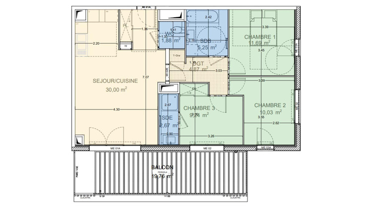 Ma-Cabane - Vente Appartement Bormes-les-Mimosas, 76 m²