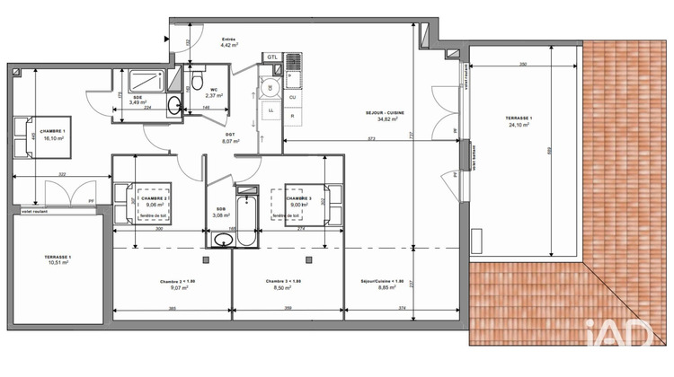 Ma-Cabane - Vente Appartement Bormes-les-Mimosas, 90 m²