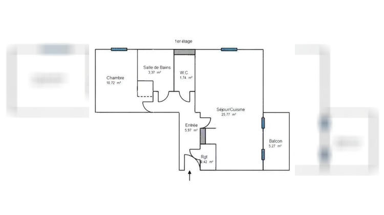 Ma-Cabane - Vente Appartement BOUCHEMAINE, 48 m²